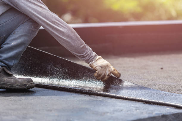 Professional Exterior Waterproofing technician working in Norristown, PA